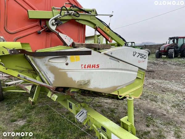 Claas V750 Vario 7,5m - heder zespół żniwny + wózek - 7