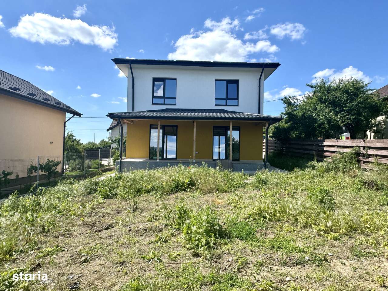 CANALIZARE!ASFALT!Încălz în pard!Vila 4 camere Valea Adanca(Miroslava) - Imagine principală: 2/10