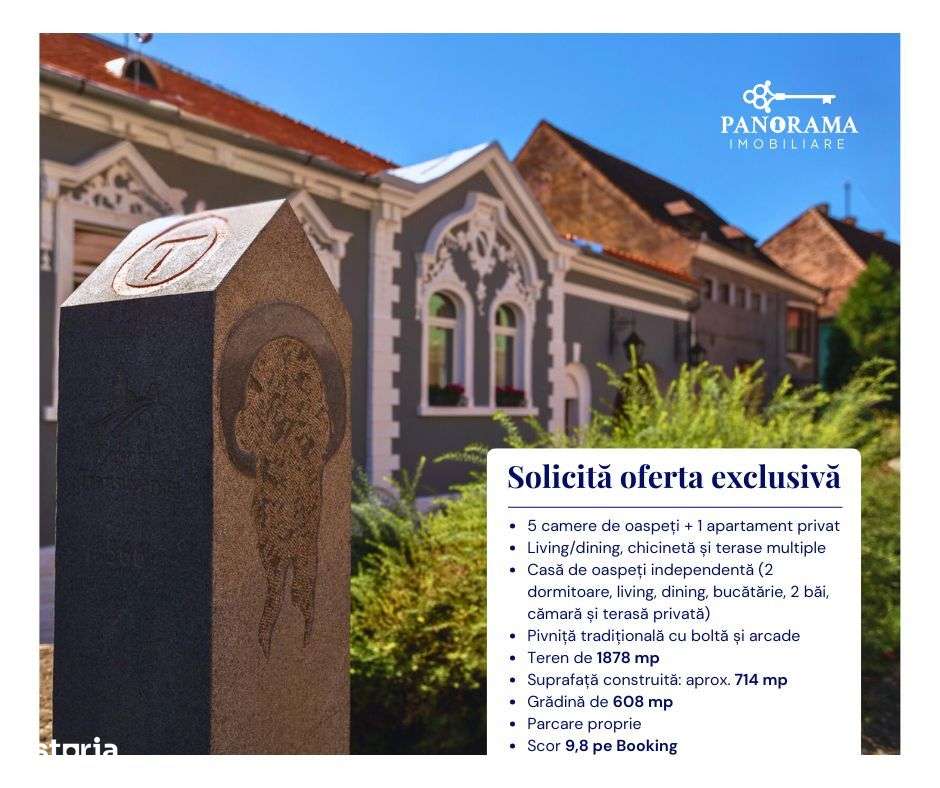 Pensiune de vânzare în Sighișoara, la câțiva pași de Cetatea Medievala - Imagine principală: 2/20