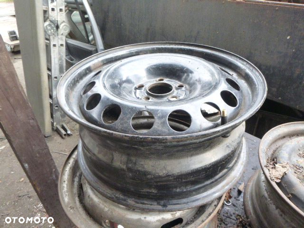 FELGA STALOWA VW 6 1/2J X 16H2 ET 42 5x100 1J0601027L - 2