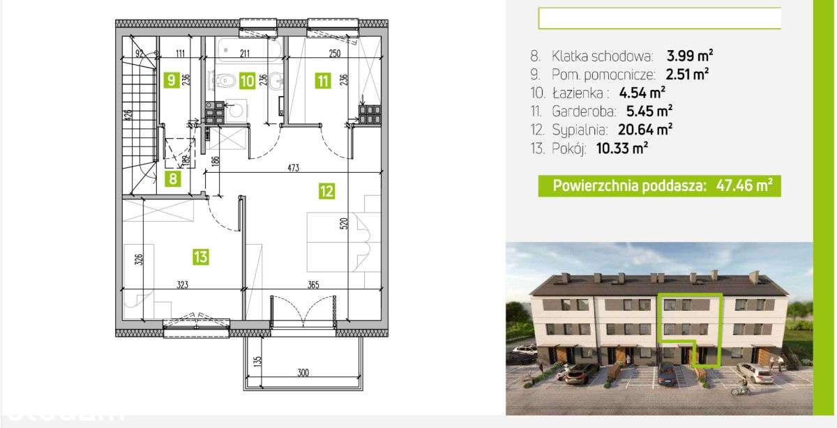 Dla Inwestora dwa mieszkania w jednym-9