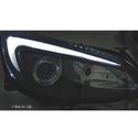 CONJUNTO DE FARÓIS PARA OPEL ASTRA J 10-15 TUBE LIGHT DRL LUZ DIURNA PRETO - 2