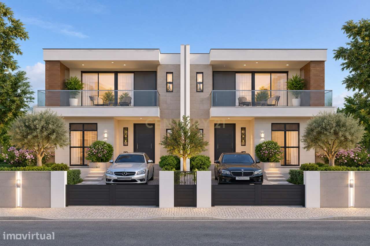 TERRENO 1.144 m² | LOTEAMENTO APROVADO | 2 MORADIAS | 450 m² CONSTRUÇÃ-0