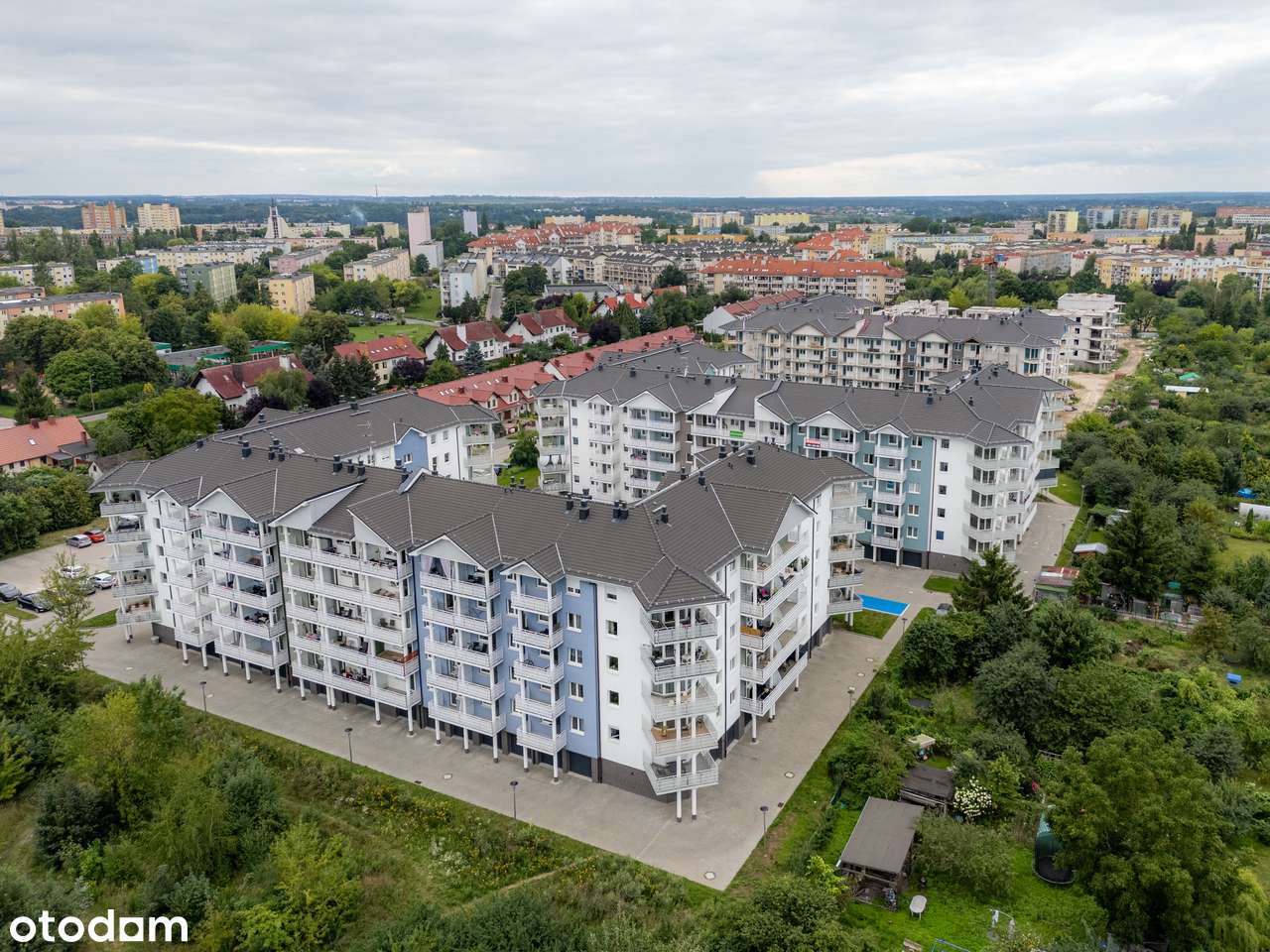 Nowe do zamieszkania. Bardzo duży zadaszony balkon! Bez prowizji i PCC-14
