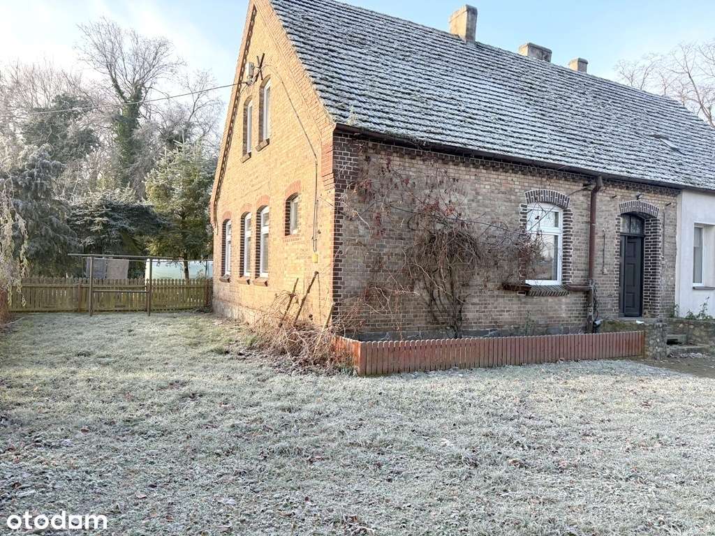 połowa domu w Stawie - duża działka-4