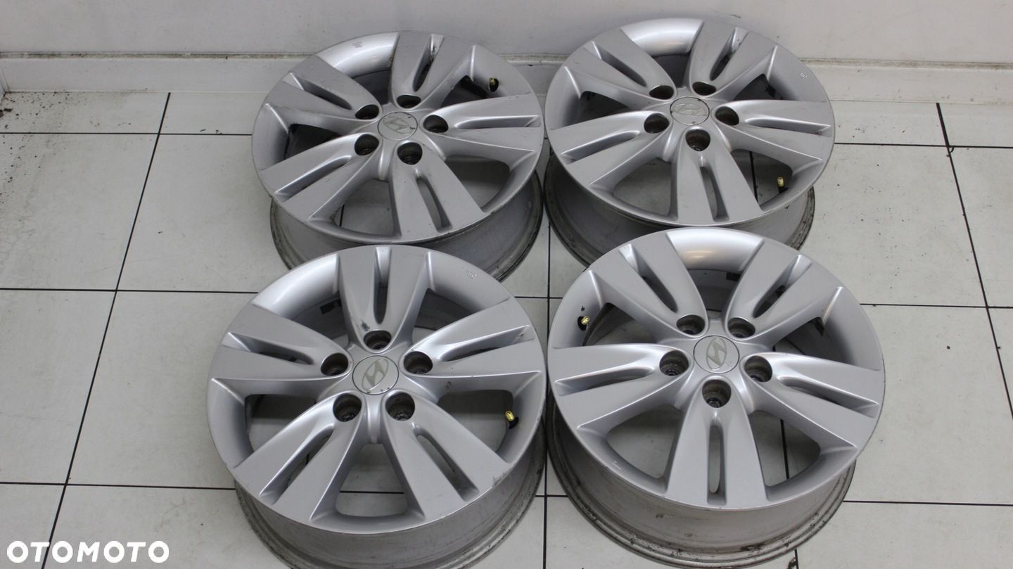 HYUNDAI FELGA ALUMINIOWA x4 FELGI ALUMNIOWE KPL 6.0" 16 CALI 5x114,3 ET 51 - 1