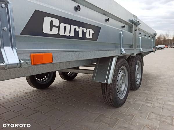 Carro Delta 350x150x40 cm, 750 kg platforma , 2 osie - 5