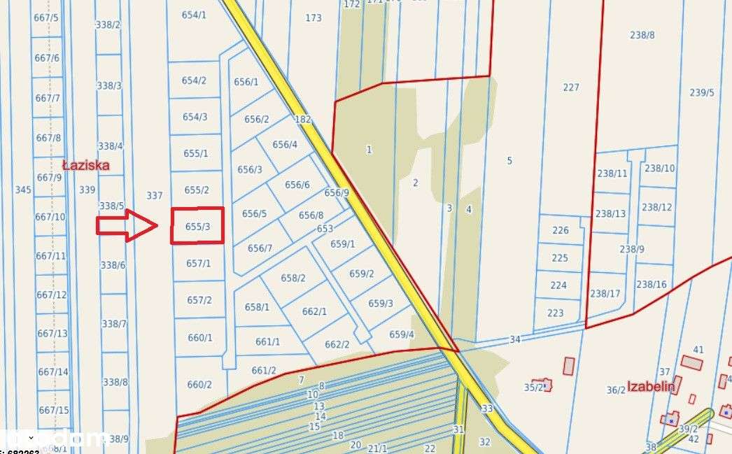 1513m2 z WZ okazja Łaziska gm. Jakubów-1