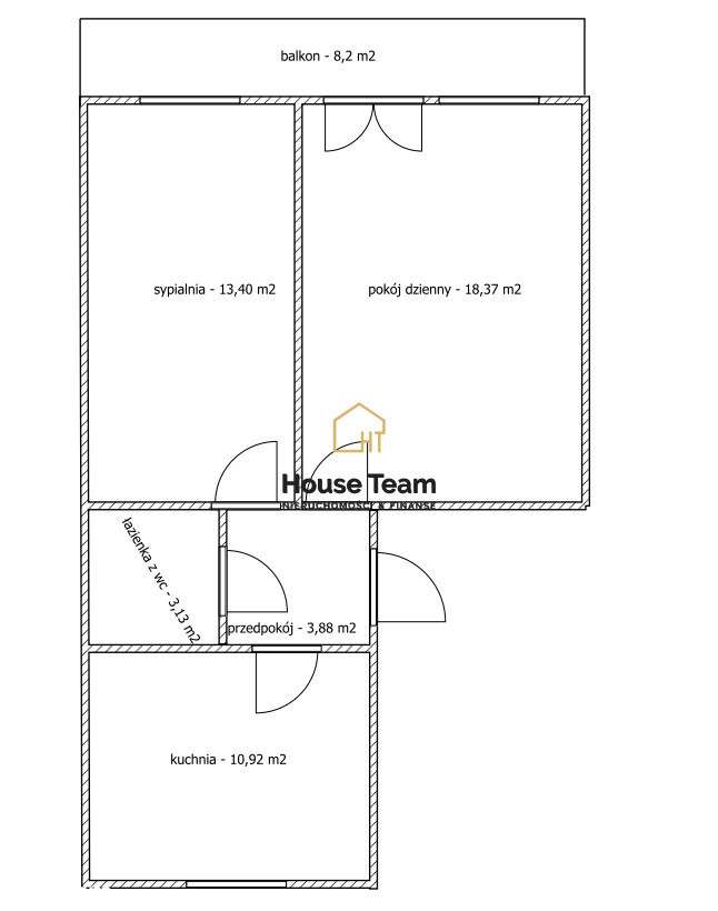 Funkcjonalne M3, 49,70 m2 - Bartodzieje-19