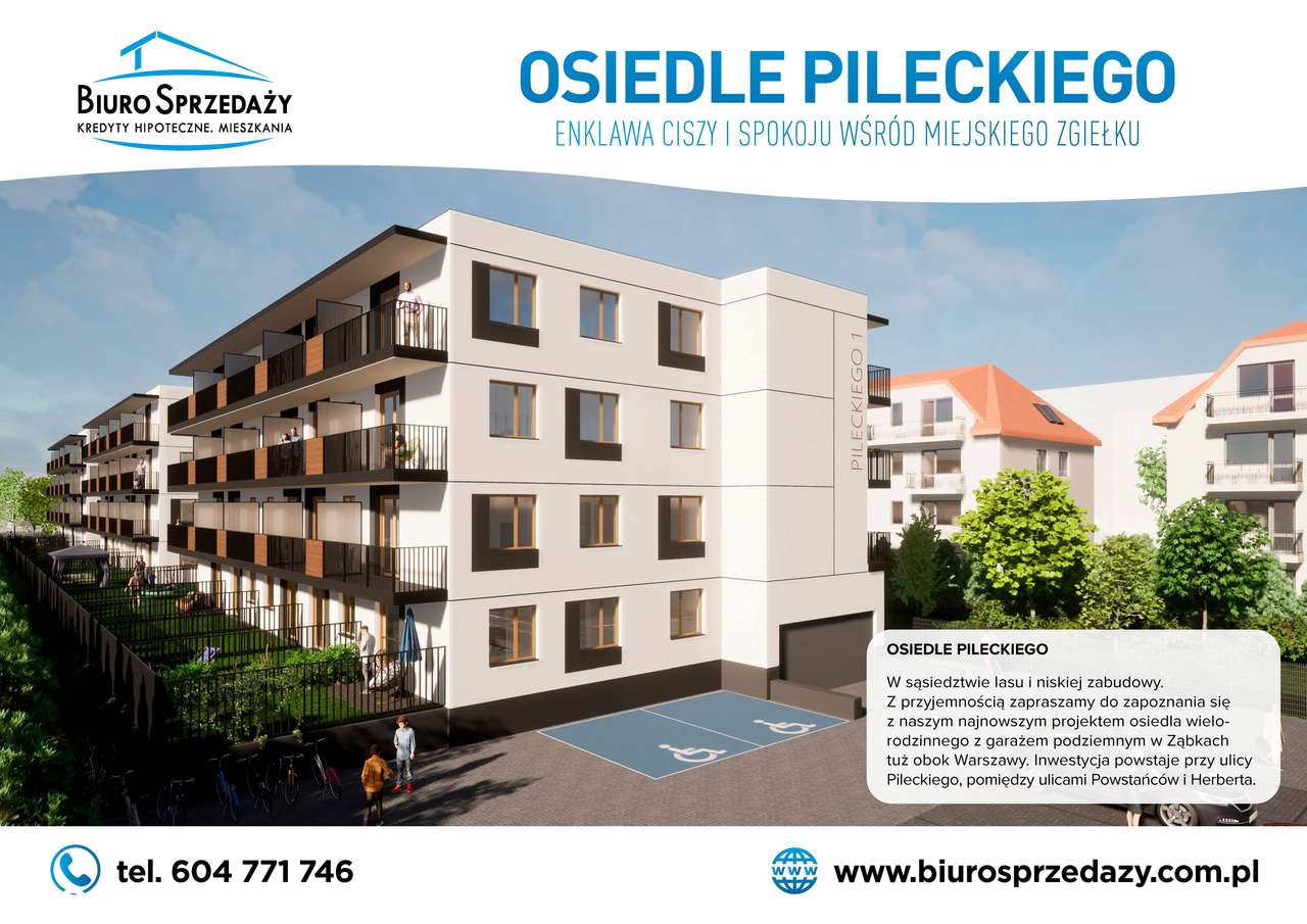 3 POKOJE Z BALKONEM - GOTOWE DO WYKOŃCZENIA - Widok 5