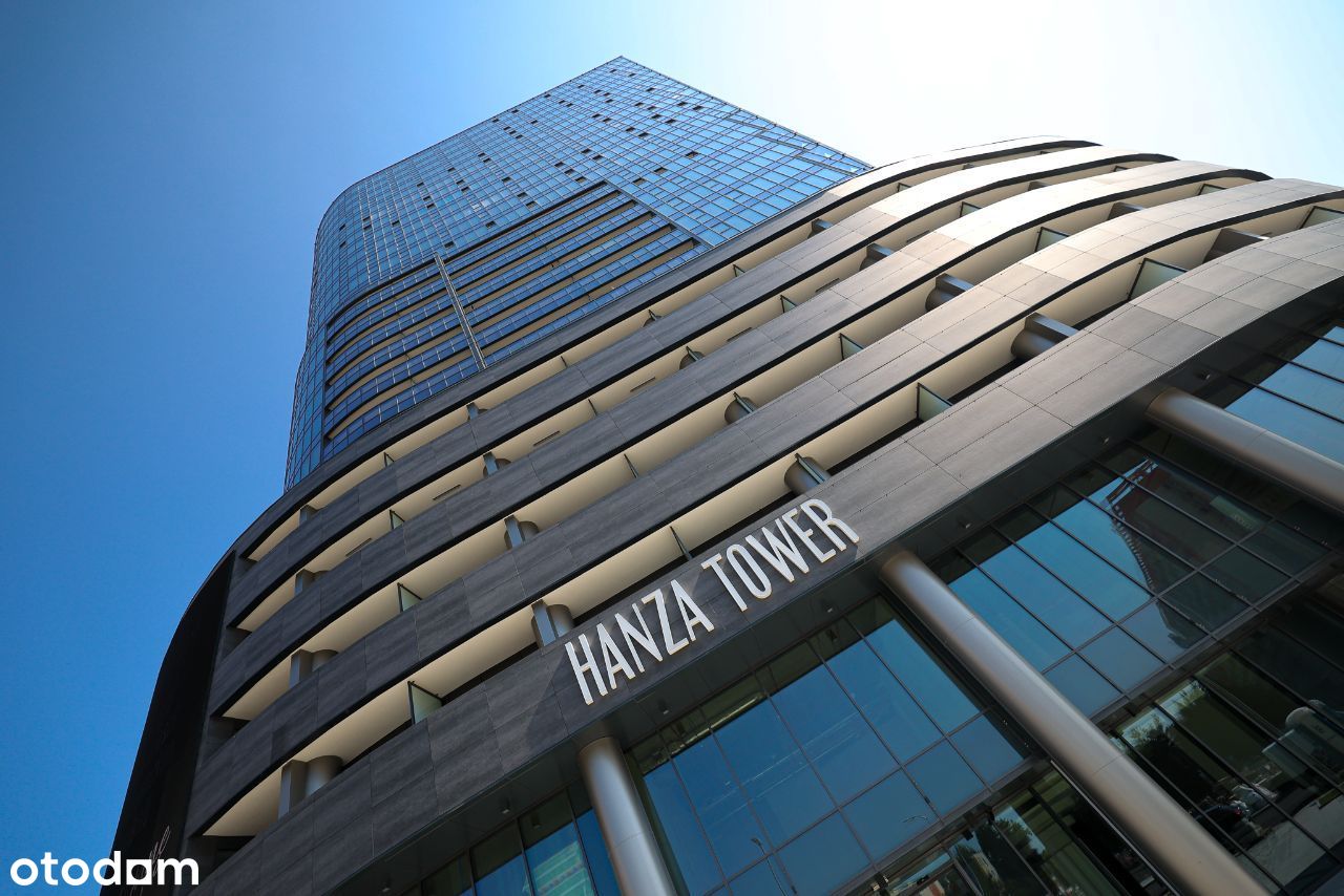 HANZA TOWER - słoneczny apartament na 23. piętrze