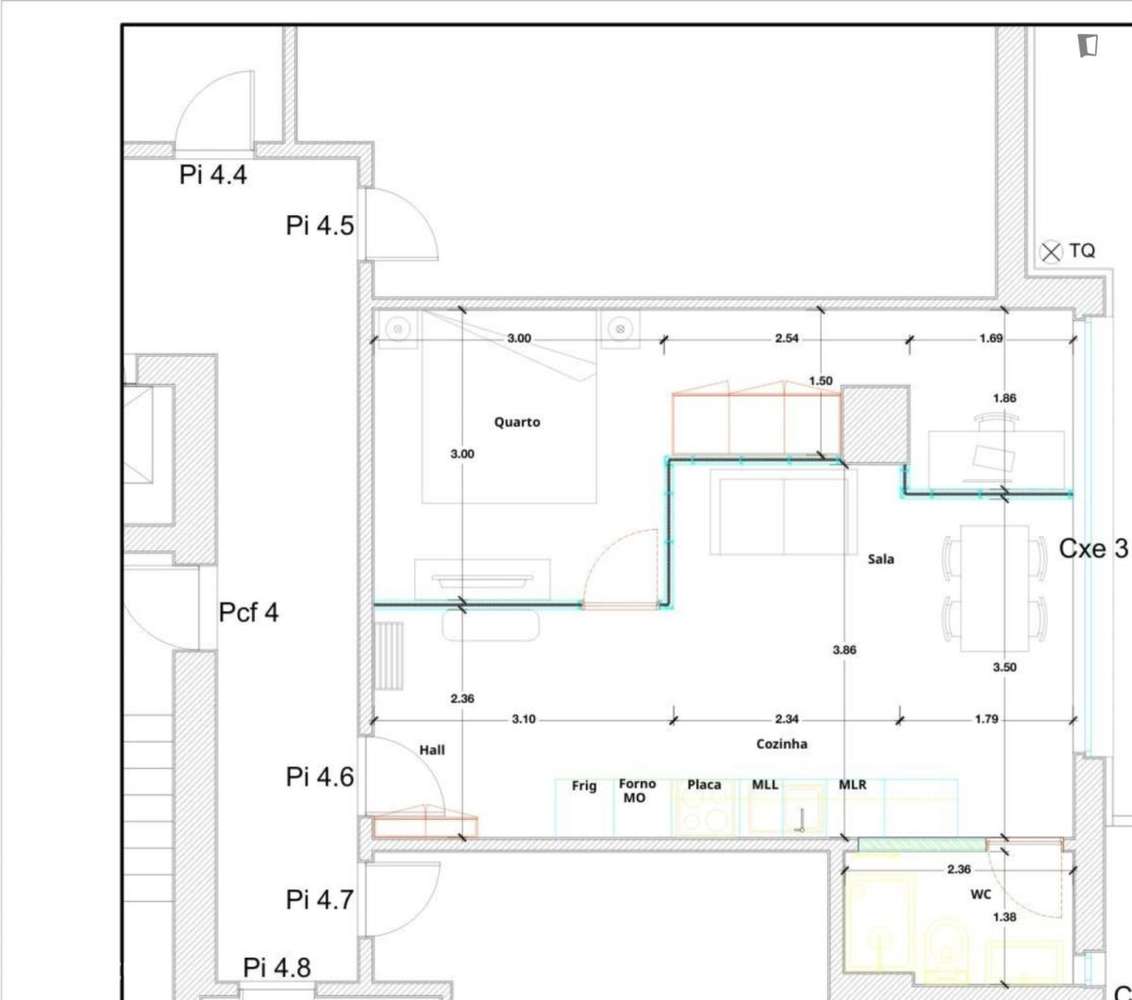 Apartamento com 1 quartos - localizado em Ramalde Porto - Grande imagem: 5/10