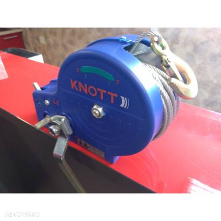 Troliu Knott 1150 kg cu cablu pentru remorci,platforme,trailer ,piese remorci - 1