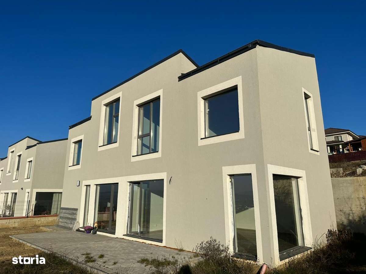 Casa Cuplata, acces privat , Finisata la cheie.-9