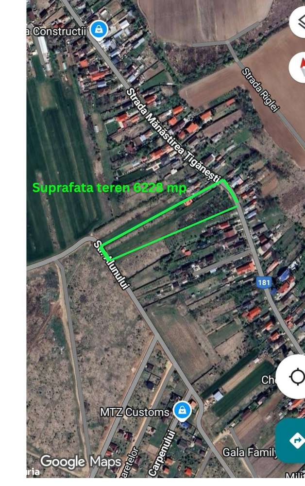 Teren Ciolpani - Lot teren Ciolpani - constructie casa - Imagine principală: 1/2