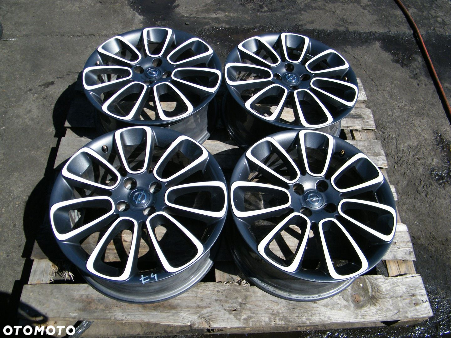 Ł4 4x100 R17 ET44 OPEL CORSA D E ASTRA H - 3