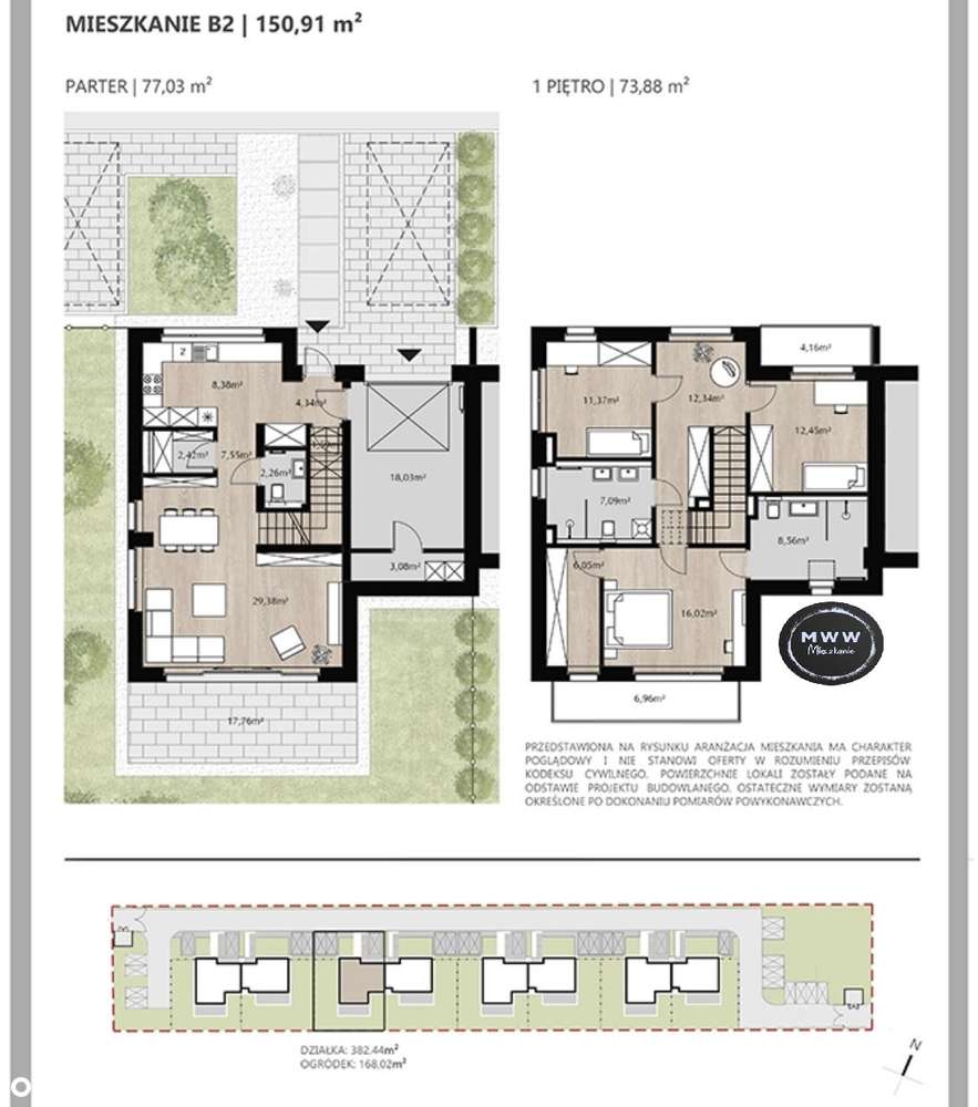 Na sprzedaż działka dla dewelopera 8 domów  Łódź Arturówek Łagiewniki-8