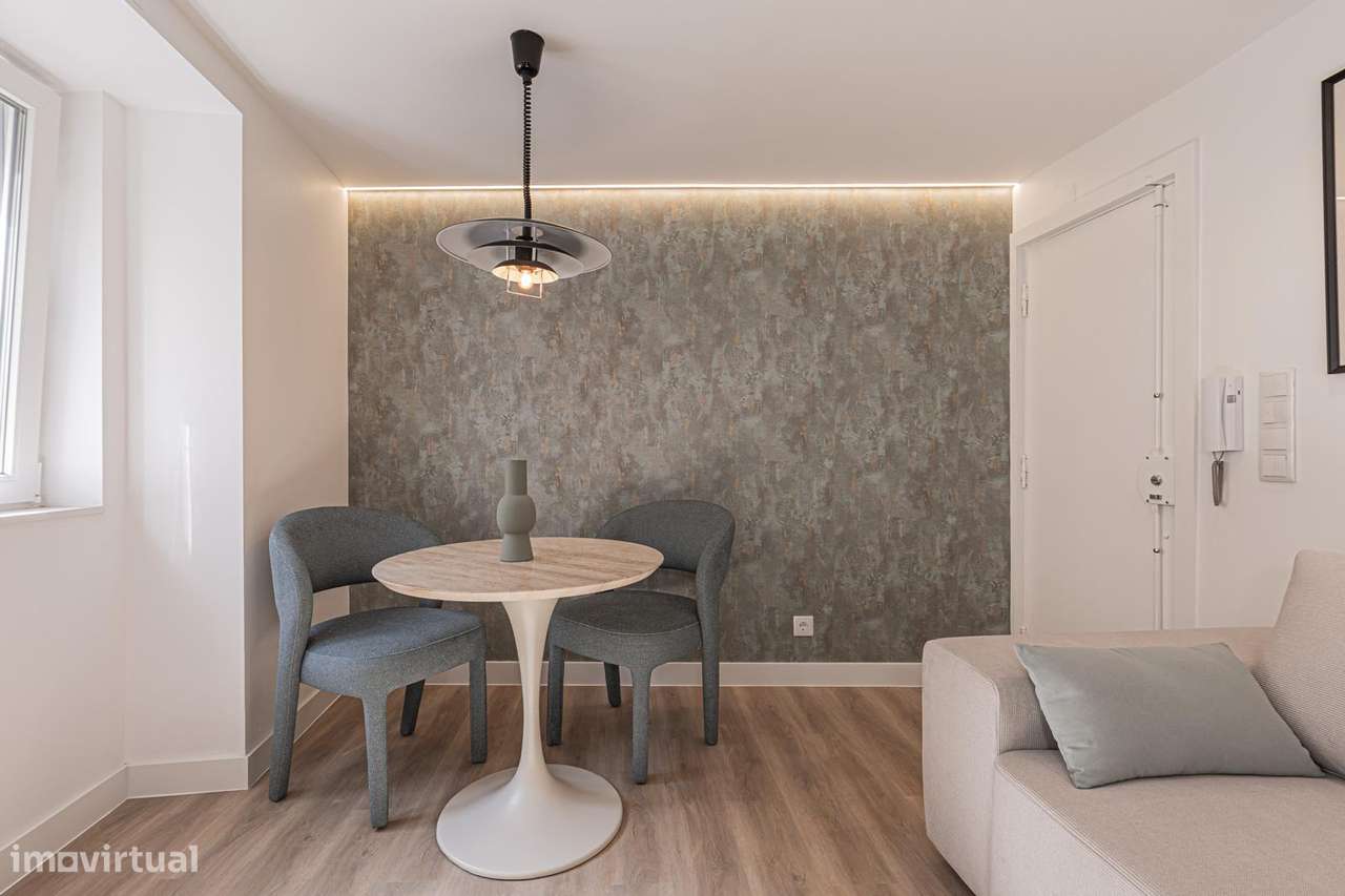 T1 (2Assoalhadas) A Estrear, Mobilado e Equipado, Av Liberdade, Lisboa-4