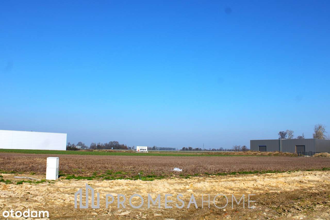 działka 4429m2 pod AG autostrada A2 węzeł Poznań-Wschód MPZP media - Pełny obrazek: 5/5