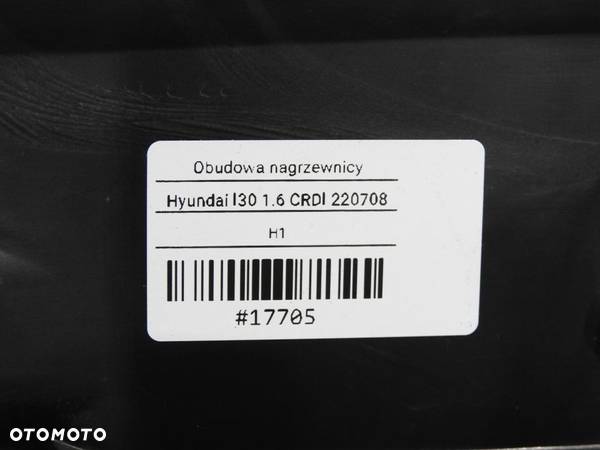 NAGRZEWNICA KLIMA HYUNDAI i30 I 1.6 CRDI - 10