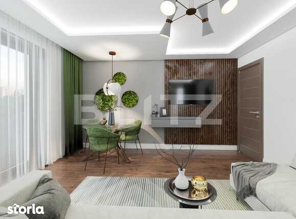 Apartament premium de 2 camere cu sistem smart home, 60.5 mp, in...