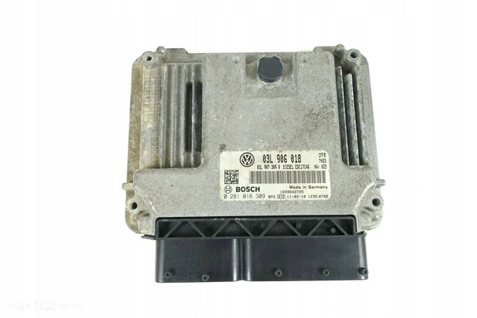 KOMPUTER STEROWNIK SILNIKA VW GOLF VI 6 2.0 TDI 03L906018 0281016309 - 1