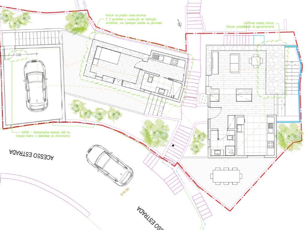 Terreno com edifício | Vista | Ribeira Brava - Grande imagem: 2/8
