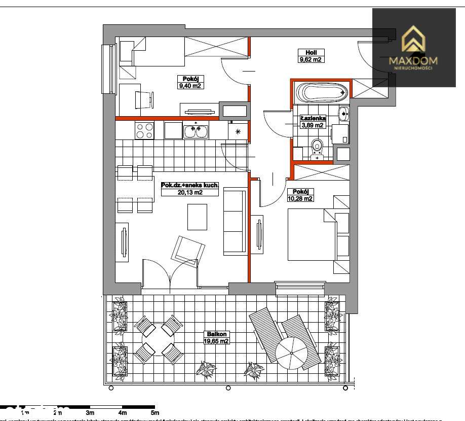 Balkon 20m2 gotowe klucze biurze-2