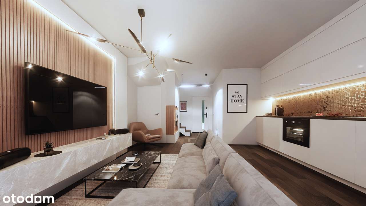 Dom w zabudowie szeregowej 73m2 Chrząstowice - Pełny obrazek: 5/9