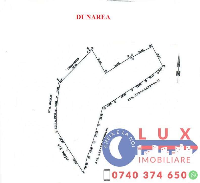 ID 7420 Teren INTRAVILAN langa Dunare - Imagine principală: 4/4