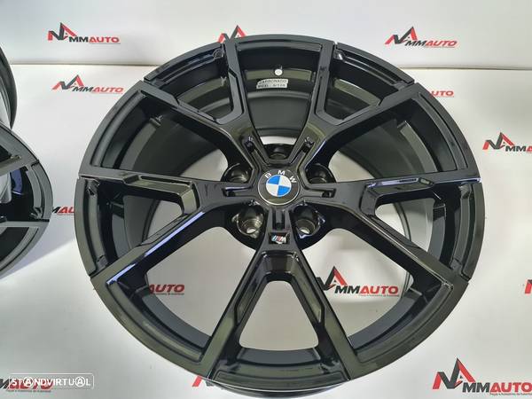 Jantes Look BMW 728M Preto Brilho 19 - 5