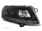 LAMPY REFLEKTORY AUDI A6 C6 04-08 LED BLACK DIODY - 1