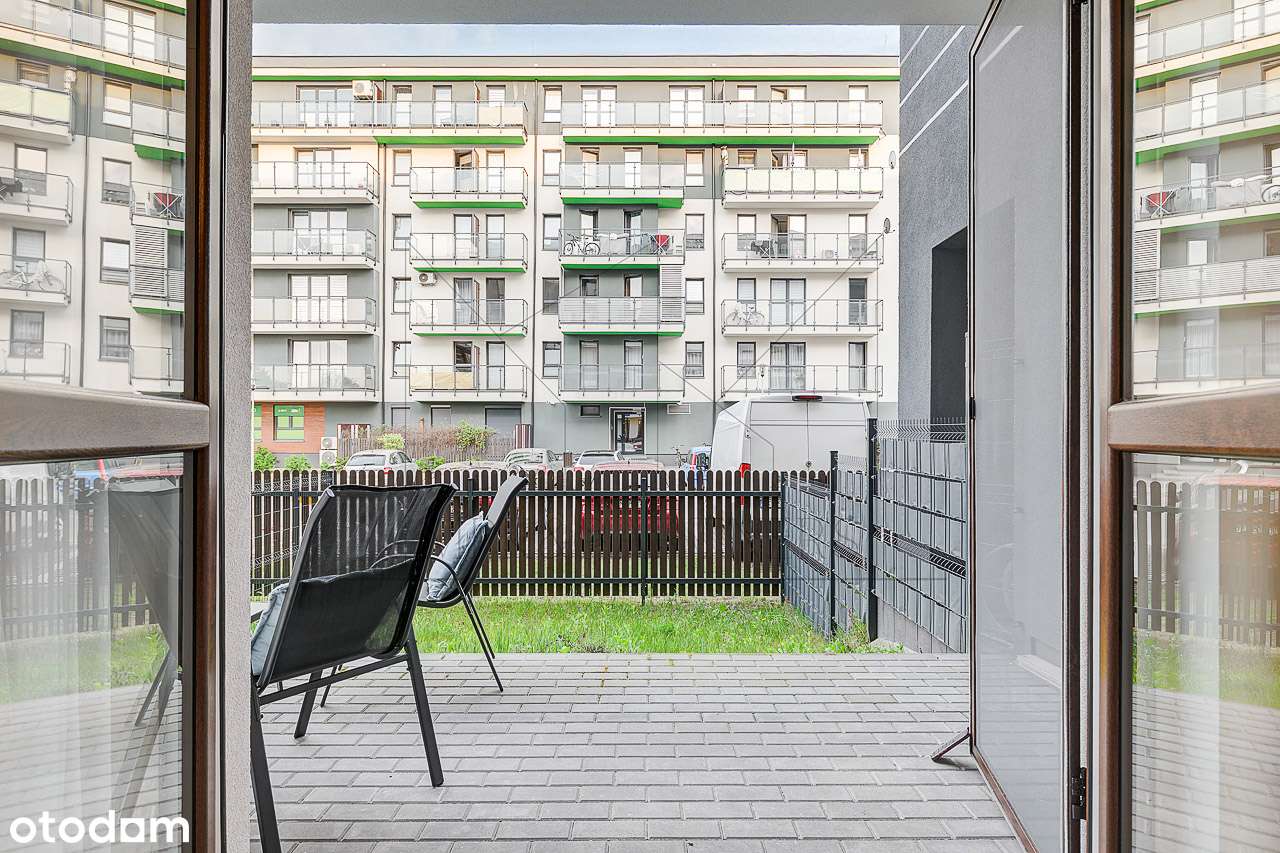 Bez prowizji! Piękne, dwupokojowe mieszkanie z dużym ogródkiem!-13