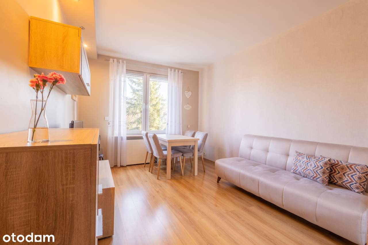 2-pokojowe dwustronne mieszkanie, 1.piętro, jasne, zadbane, umeblowane