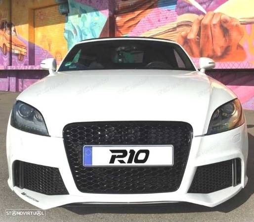 PÁRA-CHOQUE FRONTAL COMPLETO RS STYLE COM SPOILER FRONTAL PARA AUDI TT 8J - 2