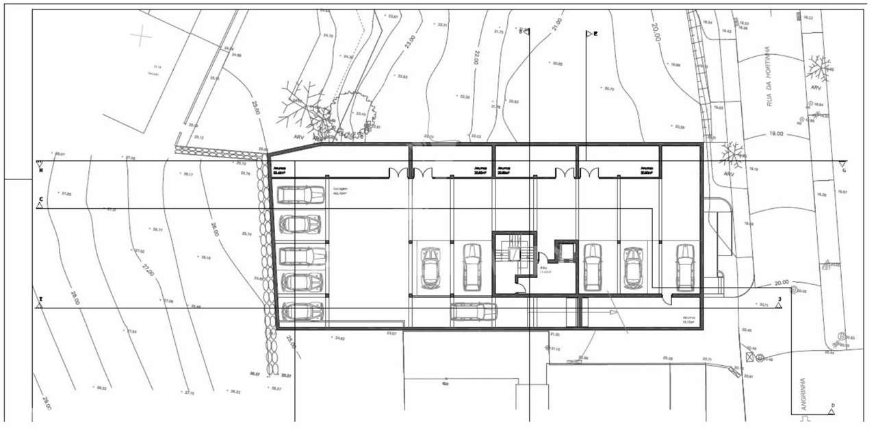Terreno 720m2, projecto para Hostel com 20 quartos - Grande imagem: 4/6