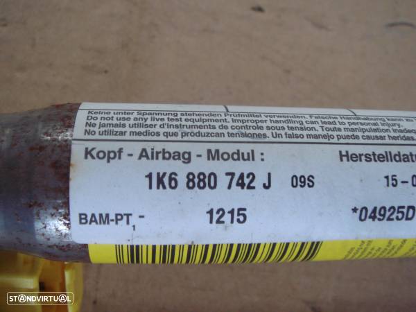 Airbags De Cortina Dto Volkswagen Golf V (1K1) - 2