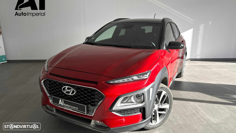 Hyundai Kauai 1.0 T-GDi Premium Pele/Tec.Vermelho - 1