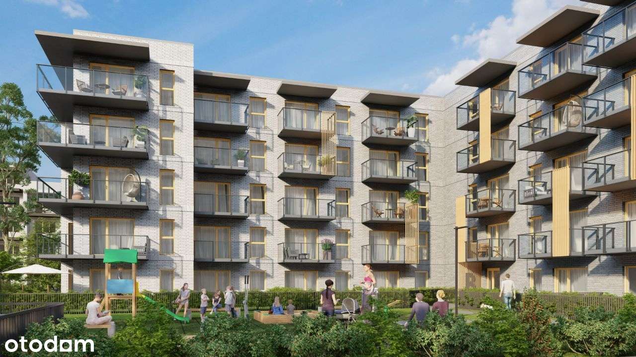 Nowoczesne 3-pokojowe mieszkanie 57,85m2 - z ogrodem!!!-6