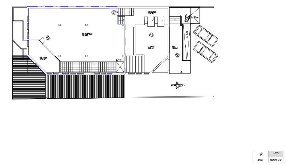 Espaço comercial de 451m² com estacionamento-16