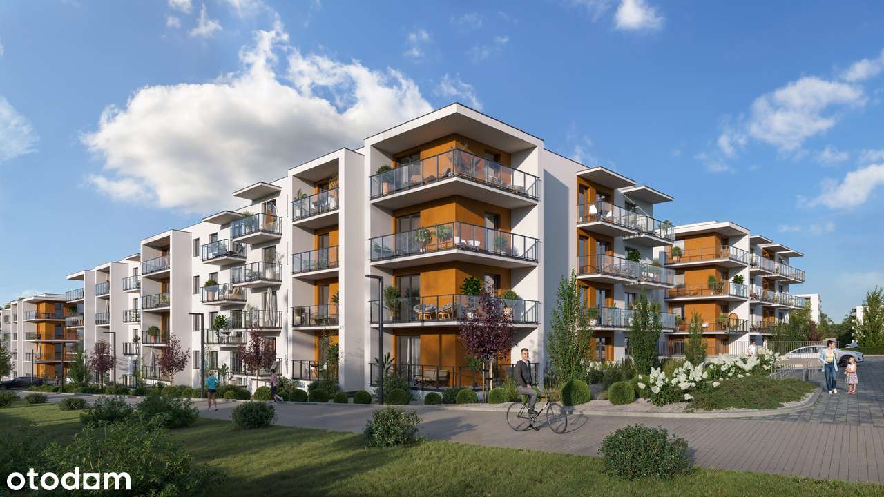 2-pokojowe mieszkanie 36m2 + balkon Bezpośrednio - Pełny obrazek: 1/7