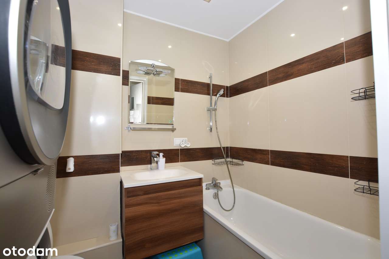 2 pok. + jadalnia, 46m2, balkon, wyposażone, centrum, zadbane-7