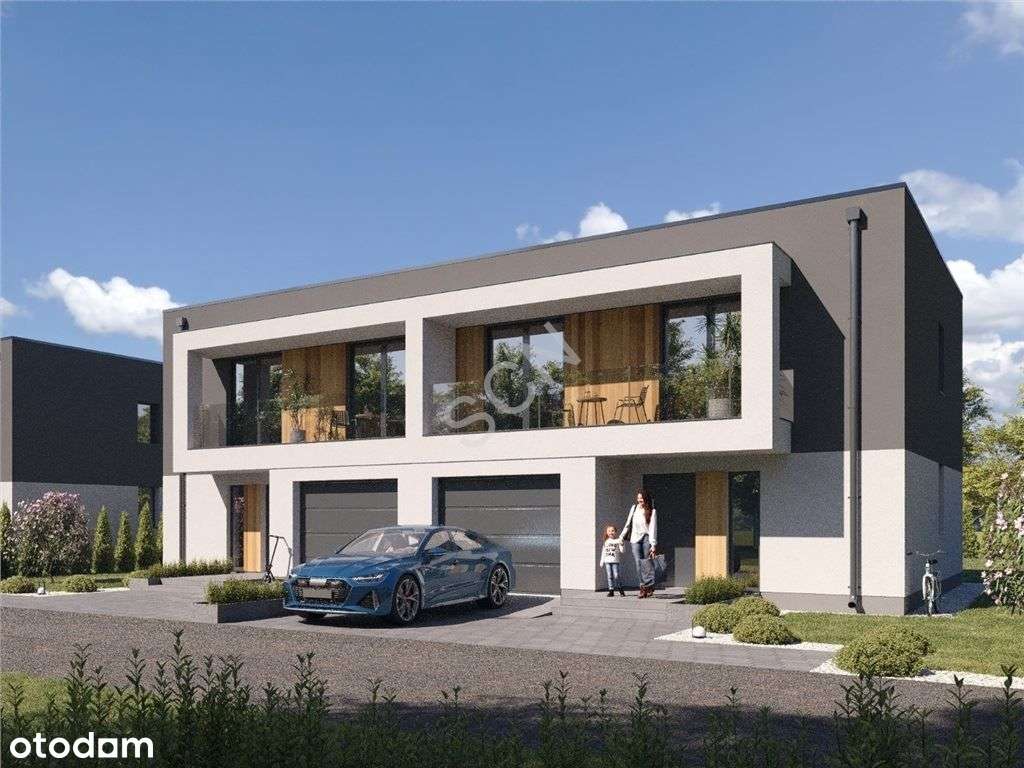 Nowoczesny Dom Premium -136,63 m² - ogród, garaż