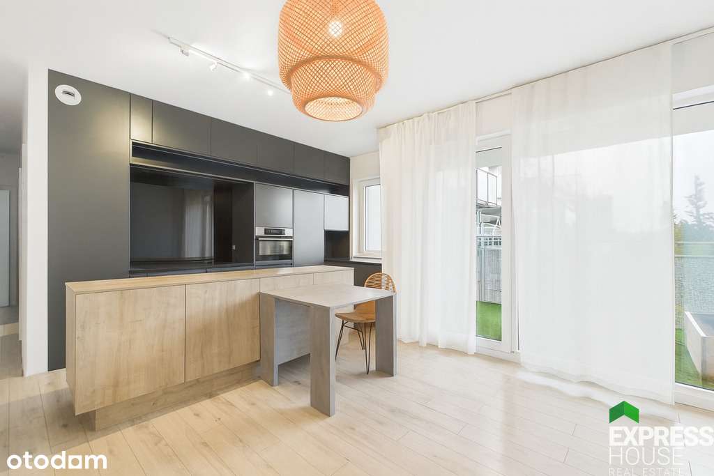Nowoczesny apartament z dużym balkonem