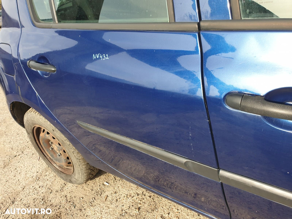 Usa Usi Portiera Portiere Dreapta Spate Dezechipata Renault Clio 3 Hatchback 2005 - 2014 Culoare NV432 [C3636] - 2