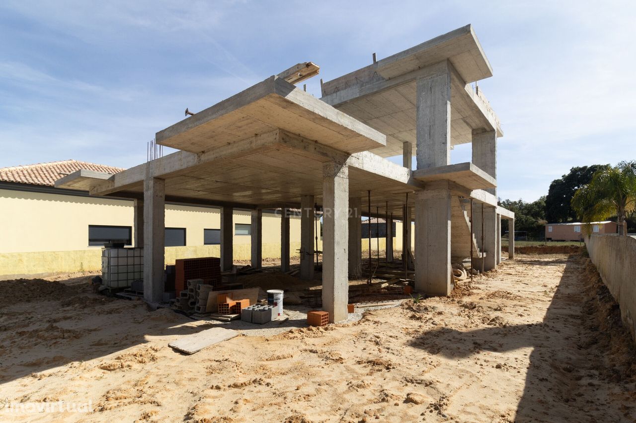 Moradia em construção, Pontes, Setúbal