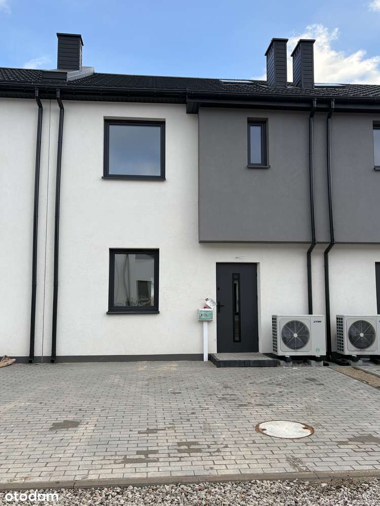 Segment z ogródkiem do wykończenia 77m2 | spokojna okolica, Bieniewice-12