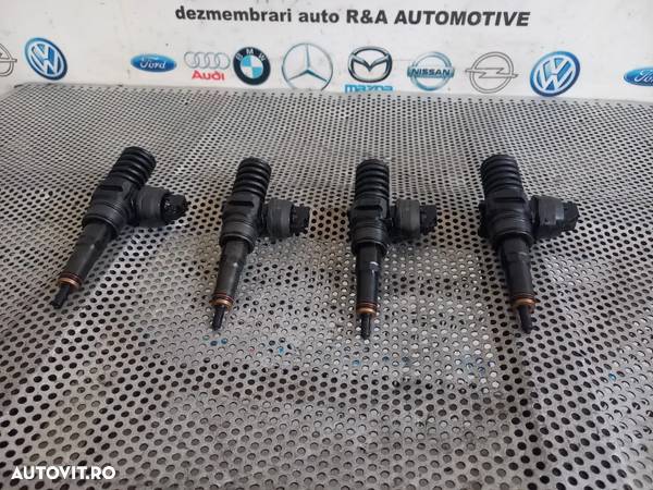 Set Injectoare Injector Vw Seat Skoda 2.0 tdi BMP BMM 6+1 Trepte An 2005-2006-2007-2008-2009-2010 Cod 038130073BQ Passat Golf Jetta Caddy Touran Octavia Leon Altea - Dezmembrari Arad - 4