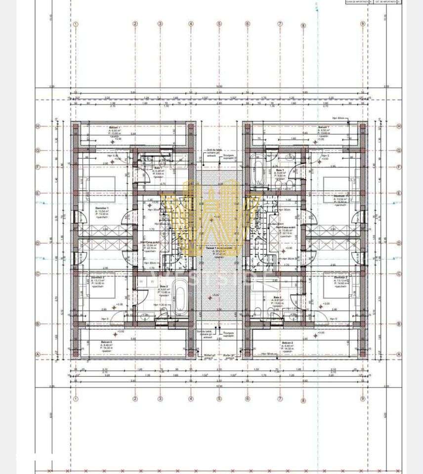 Duplex de vanzare, despartit prin camera tehnica, in Ghiroda, - Imagine principală: 4/5