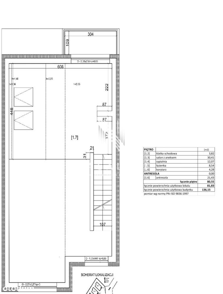 Myślęcinek 82 m2 3 Pokoje Miejsce Postojowe - Pełny obrazek: 5/20